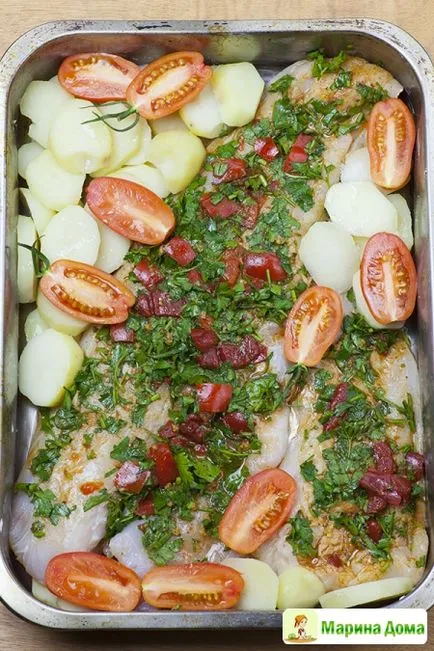 Маринована тріска, запечена в духовці з овочами - смачні рецепти у марини будинку (прохолодою & amp; raquo) Маринована тріска, запечена в духовці з овочами - смачні рецепти у марини будинку
