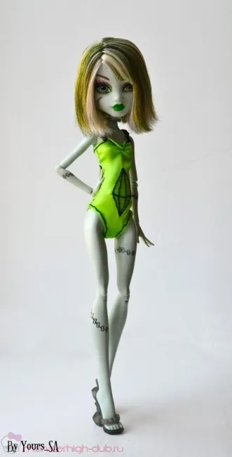 Майстер клас закритий купальник і парео, monster high (клас) Майстер клас закритий купальник і парео, monster high