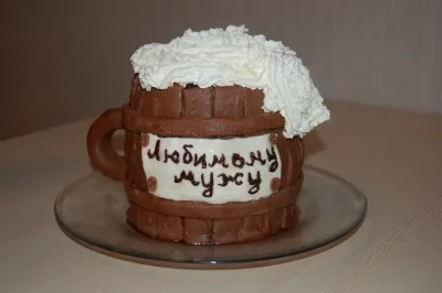Майстер-клас пивні кухлі з мастики - торт «пивний кухоль» (гуртка) Майстер-клас пивні кухлі з мастики - торт «пивний кухоль»