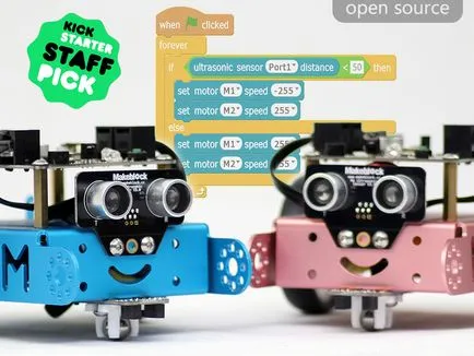 Mbot - робот для навчання програмуванню і робототехніці