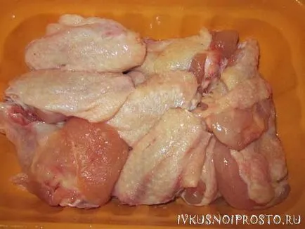 Медові курячі крильця - покроковий рецепт з фото, і смачно і просто
