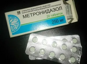 Метронідазол при молочниці