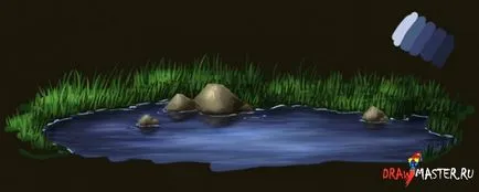 Міні-урок з малювання води (зображення) Міні-урок з малювання води