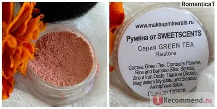 Мінеральні рум'яна sweetscents - «мої перші мінеральні рум'яна, але впевнена, що далеко не (мінеральні) Мінеральні рум'яна sweetscents - «мої перші мінеральні рум'яна, але впевнена, що далеко не
