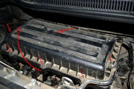 Міняємо повітряний фільтр volkswagen polo sedan покрокова інструкція та фото (фільтр) Міняємо повітряний фільтр volkswagen polo sedan покрокова інструкція та фото