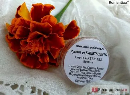 Мінеральні рум'яна sweetscents - «мої перші мінеральні рум'яна, але впевнена, що далеко не (мінеральні) Мінеральні рум'яна sweetscents - «мої перші мінеральні рум'яна, але впевнена, що далеко не