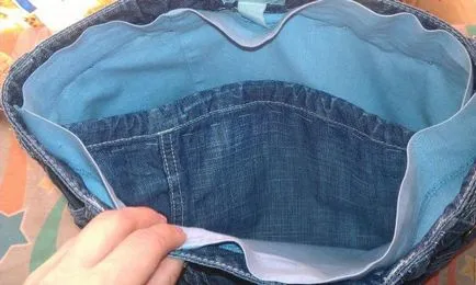 Модна сумка зі старих джинсів - ярмарок майстрів - ручна робота, handmade (переробка джинс) Модна сумка зі старих джинсів - ярмарок майстрів - ручна робота, handmade