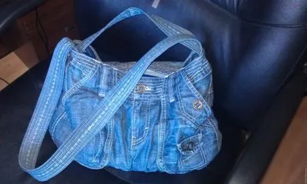 Модна сумка зі старих джинсів - ярмарок майстрів - ручна робота, handmade (джинсів) Модна сумка зі старих джинсів - ярмарок майстрів - ручна робота, handmade