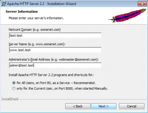 Налаштування веб-сервера apache php mysql на windows 7