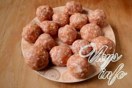 М'ясні їжачки з рисом на сковороді рецепт з фото (сковороді) М'ясні їжачки з рисом на сковороді рецепт з фото
