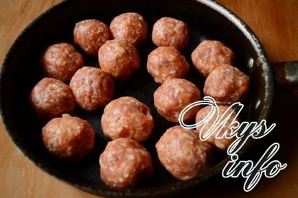 М'ясні їжачки з рисом на сковороді рецепт з фото (м'ясні) М'ясні їжачки з рисом на сковороді рецепт з фото