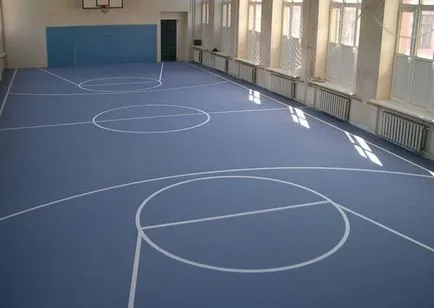 Підлога для спортзалів і тренажерних залів, гумові підлоги для фітнесу, ковролін на фото