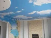 Натяжні стелі небеса, стелю блакитне небо з установкою в москві