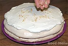 Ніжний торт з безе - рецепт з покроковими фото (рецепт) Ніжний торт з безе - рецепт з покроковими фото