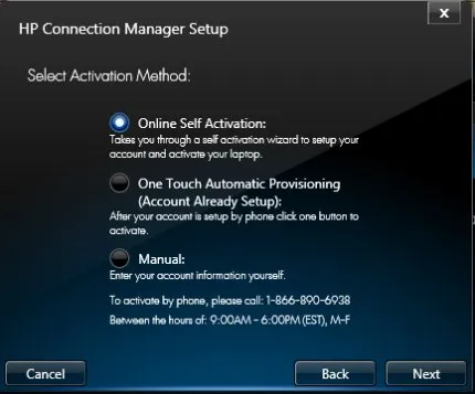 Ноутбуки hp - підключення до бездротової глобальної мережі 3 покоління за допомогою програми connection (windows 7) Ноутбуки hp - підключення до бездротової глобальної мережі 3 покоління за допомогою програми connection