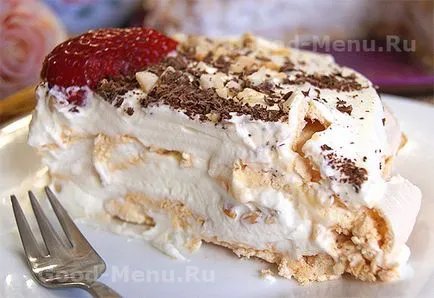 Ніжний торт з безе - рецепт з покроковими фото (рецепт) Ніжний торт з безе - рецепт з покроковими фото