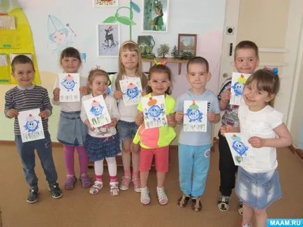 Нетрадиційні техніки малювання з дітьми середнього віку «капитошка» (віку) Нетрадиційні техніки малювання з дітьми середнього віку «капитошка»