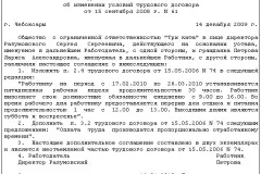 Додаткова угода до трудового договору про зміну окладу в 2017 році - зразок, бланк, приклад (трудовому) Додаткова угода до трудового договору про зміну окладу в 2017 році - зразок, бланк, приклад