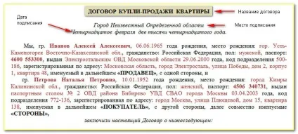 Договір купівлі-продажу квартири за дорученням від продавця - зразок 2015 роки (довіреності) Договір купівлі-продажу квартири за дорученням від продавця - зразок 2015 року