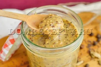 Домашня французька гірчиця - рецепт з фото (гірчиця) Домашня французька гірчиця - рецепт з фото