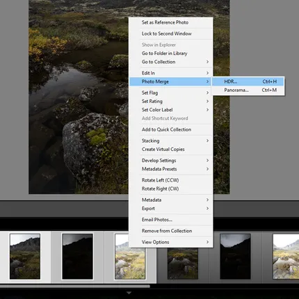 Обробляємо пейзаж в adobe lightroom