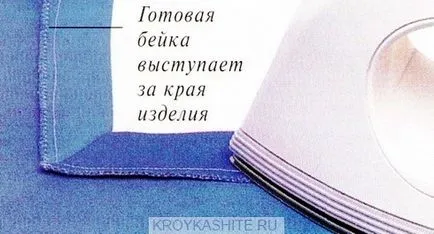 Обробка кутів вузьким кантом і Бейко - крій та шиття (кантом) Обробка кутів вузьким кантом і Бейко - крій та шиття