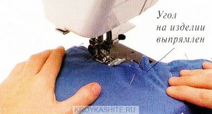Обробка кутів вузьким кантом і Бейко - крій та шиття (обробка) Обробка кутів вузьким кантом і Бейко - крій та шиття
