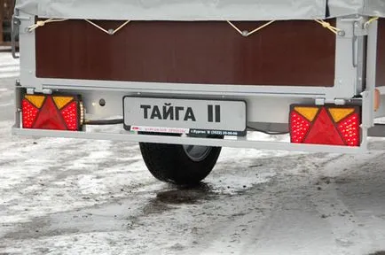Обов'язкові світлові прилади на легковий причіп, Червоноградські причепи (причіп) Обов'язкові світлові прилади на легковий причіп, Червоноградські причепи