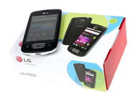Огляд та відгуки lg optimus one p500, catamobile