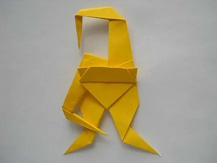 Мавпа орігамі - робимо своїми руками