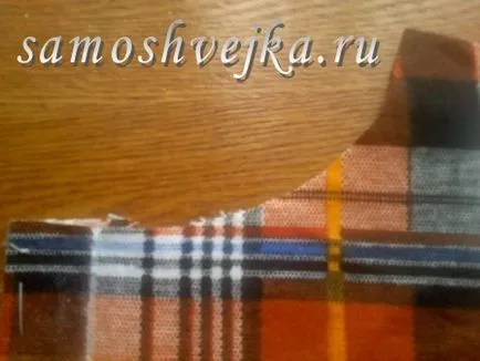 Обробка кокетки і планки в чоловічій сорочці - самошвейка - сайт для любителів шиття і рукоділля (обробка) Обробка кокетки і планки в чоловічій сорочці - самошвейка - сайт для любителів шиття і рукоділля