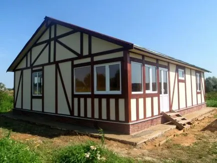 Одноповерхові каркасні будинки як проходить будівництво