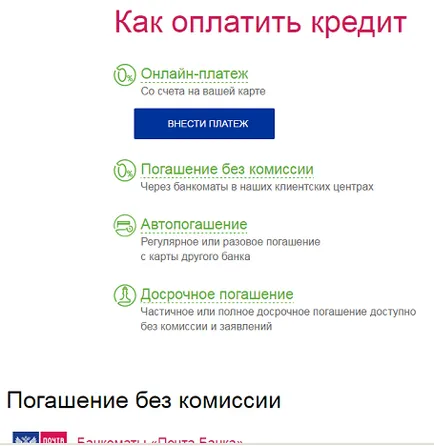 Офіційний сайт пошта банку огляд основних можливостей (банку) Офіційний сайт пошта банку огляд основних можливостей