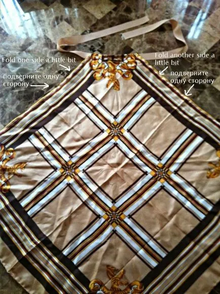 Одяг з хусток