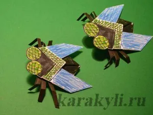 Орігамі «муха»