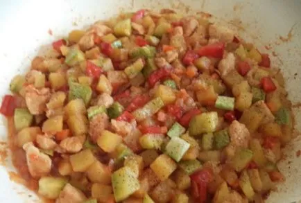 Овочеве рагу з кабачками (з картоплею, з куркою) рецепти (картоплею) Овочеве рагу з кабачками (з картоплею, з куркою) рецепти