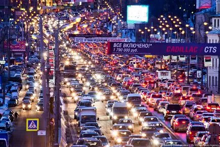 Ох вже ці пробки, фото новини (метро вулиця Подбельського) Ох вже ці пробки, фото новини