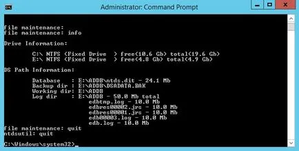 Перенесення бази даних active directory, windows для системних адміністраторів (active) Перенесення бази даних active directory, windows для системних адміністраторів