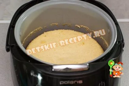 Пишний бісквіт в мультиварці Поларіс 0517 ad - рецепт з фото, дитячі рецепти, страви