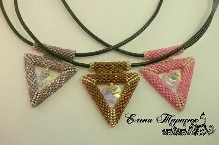 Плетемо стильний кулон з бісеру - ярмарок майстрів - ручна робота, handmade (бісеру) Плетемо стильний кулон з бісеру - ярмарок майстрів - ручна робота, handmade