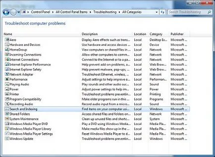 Пк hp - використання автоматизованих засобів усунення неполадок (в windows 7), служба (усунення) Пк hp - використання автоматизованих засобів усунення неполадок (в windows 7), служба