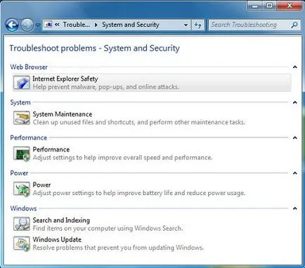 Пк hp - використання автоматизованих засобів усунення неполадок (в windows 7), служба (troubleshooters) Пк hp - використання автоматизованих засобів усунення неполадок (в windows 7), служба