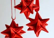 Вироби з орігамі на новий рік 2018 своїми руками - 49 фото ідей і майстер класи