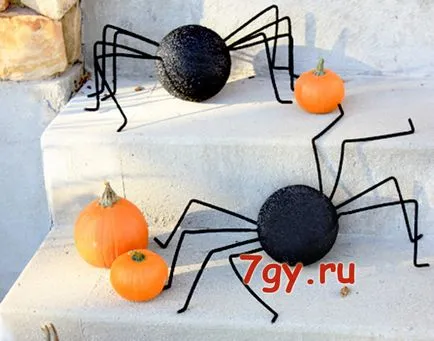 Падалка і прикраси на Хеллоуїн своїми руками