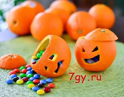 Падалка і прикраси на Хеллоуїн своїми руками