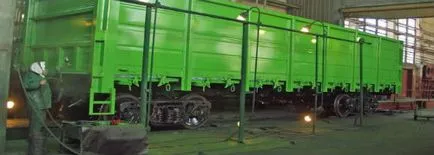 Фарбування вагонів РЖД вантажних і пасажирських недорого в Москві, компанія гір (компанія) Фарбування вагонів РЖД вантажних і пасажирських недорого в Москві, компанія гір