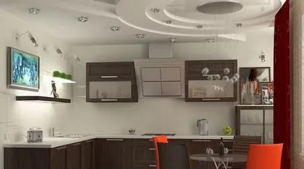 Підвісна стеля на кухні своїми руками (стелю) Підвісна стеля на кухні своїми руками