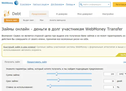 Отримати кредит вебмані простіше простого! Кращі сервіси кредитування