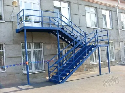 Пожежна драбина - як встановити (пожежна) Пожежна драбина - як встановити