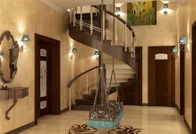 Передпокій в приватному будинку дизайн фото інтер'єр як оформити, коридору обробка дерев'яна, оформлення (приватному) Передпокій в приватному будинку дизайн фото інтер'єр як оформити, коридору обробка дерев'яна, оформлення